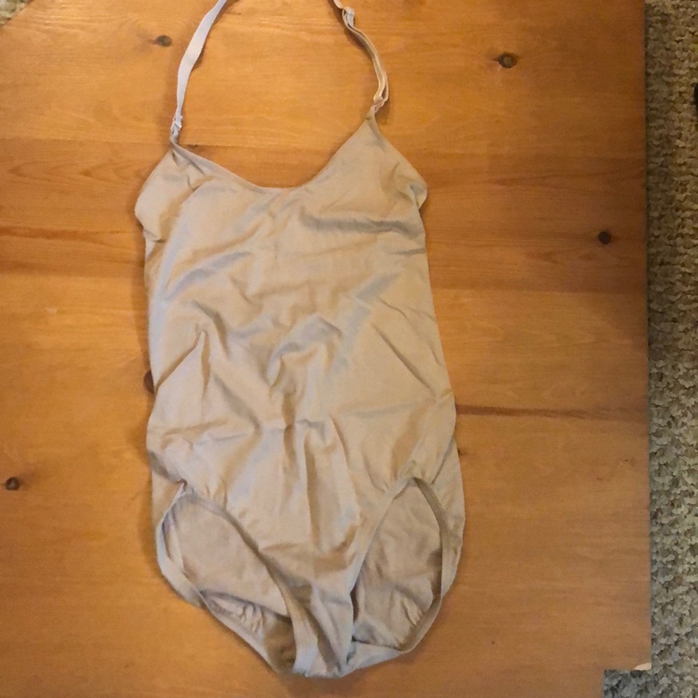 Tan Body Wrappers leotard